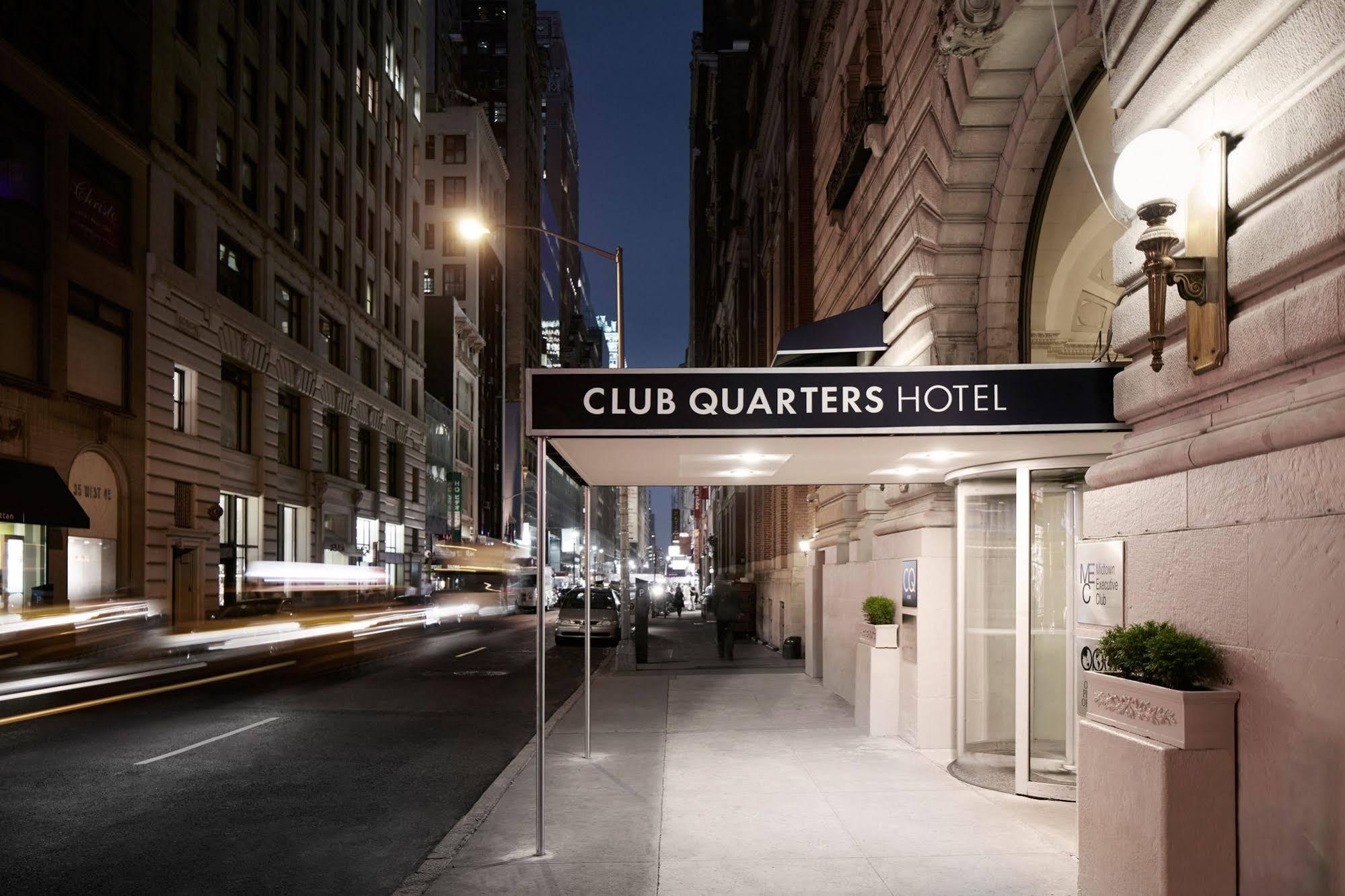 Club Quarters Hotel Times Square, Nova Iorque Exterior foto